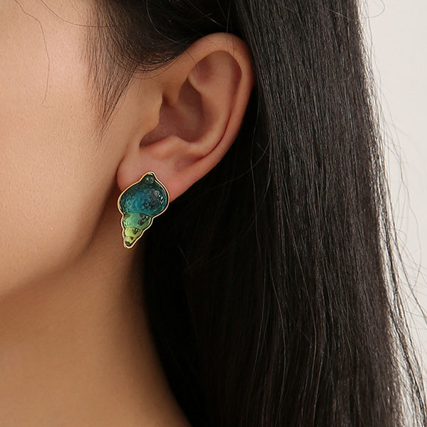 Mystic Conch Earrings